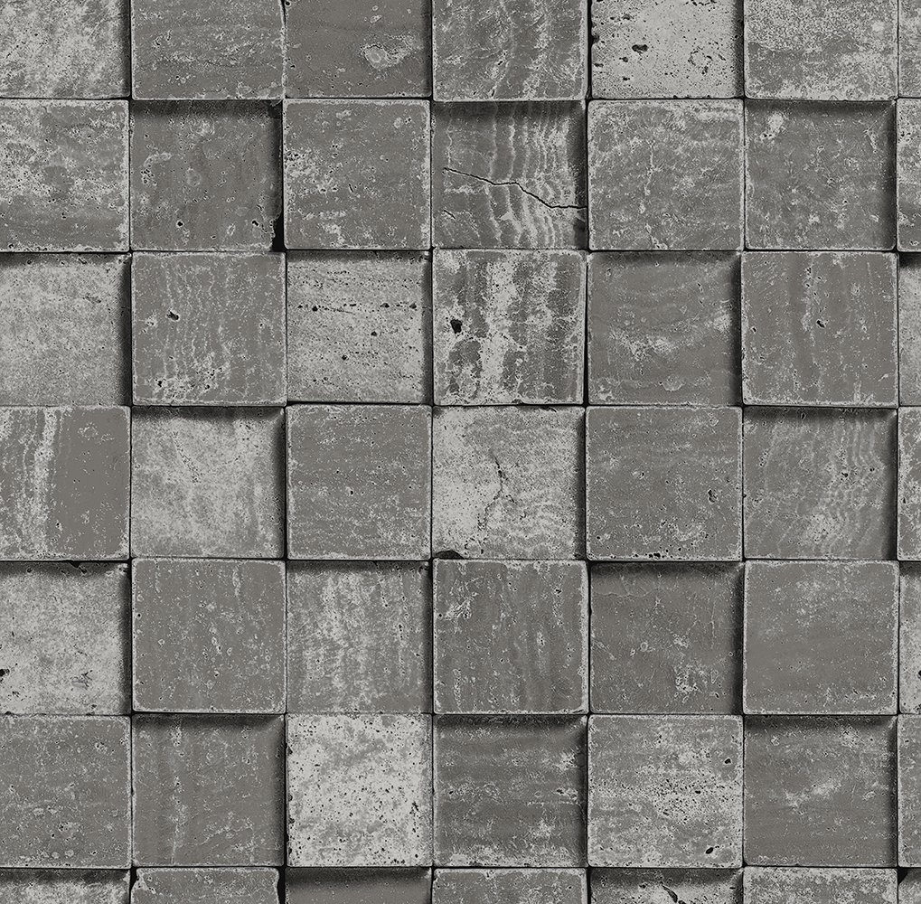 PVC Vinyl Wallpaper Modern Stone 3D Wall Paper