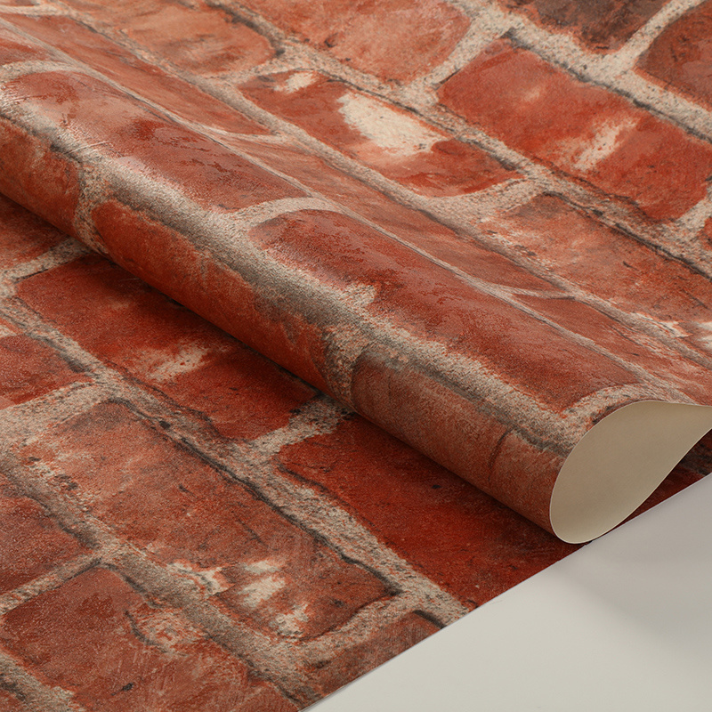 3D Wallpaper Modern 3D Brick Wall Paper Waterproof for Home Decor