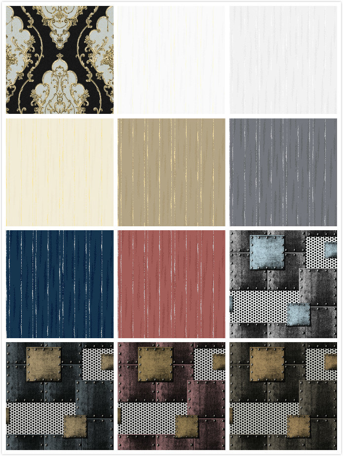 Luxury Wallpaper PVC Classic Wallpaper for Living Room