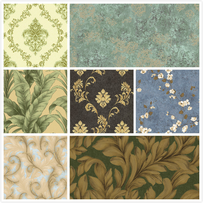 Factory Price Good Quality PVC Wallpaper Waterproof Wall Paper Vinly Home Decoration