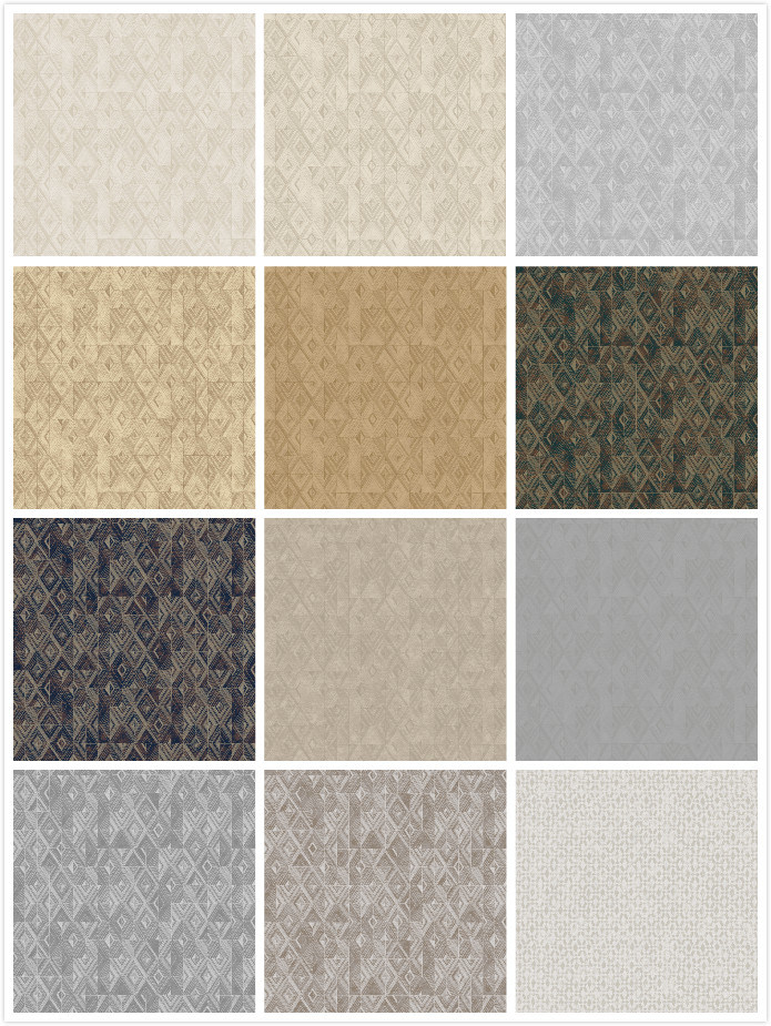 PVC Vinyl Wallpaper Plain Design High Quality Wall Paper