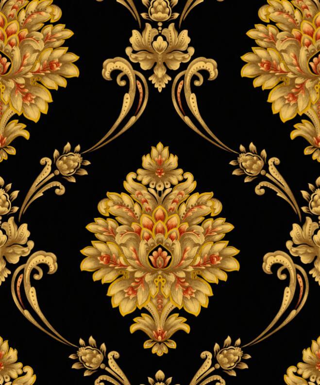 PVC Vinyl Wallpaper Waterproof 3D Wall Paper for Home Decor