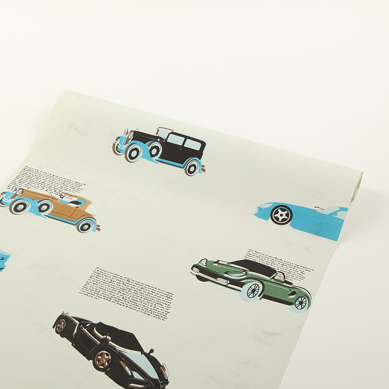 Vinyl PVC Waterproof Wallpaper Wall Covering for Children Room
