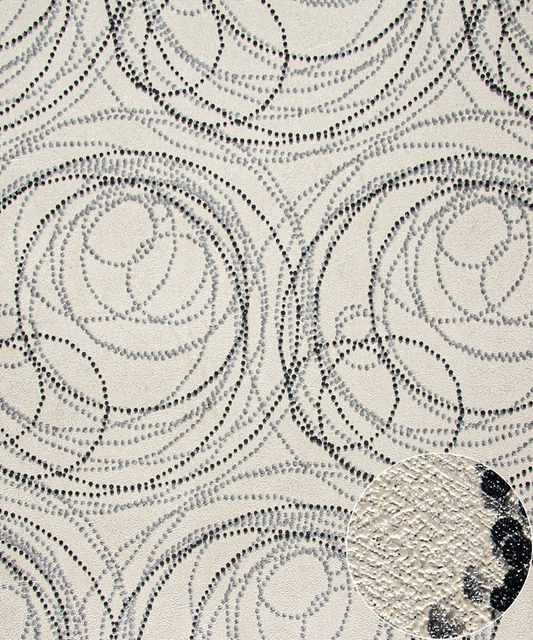 PVC Vinyl Wallpaper Modern 3D Design Waterproof Wall Paper for Home Decor