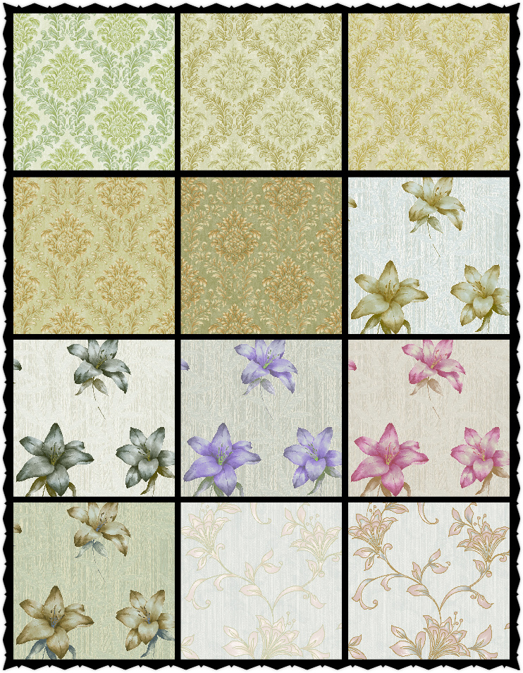 Luxury Wallpaper PVC Wall Paper for Home Decoration