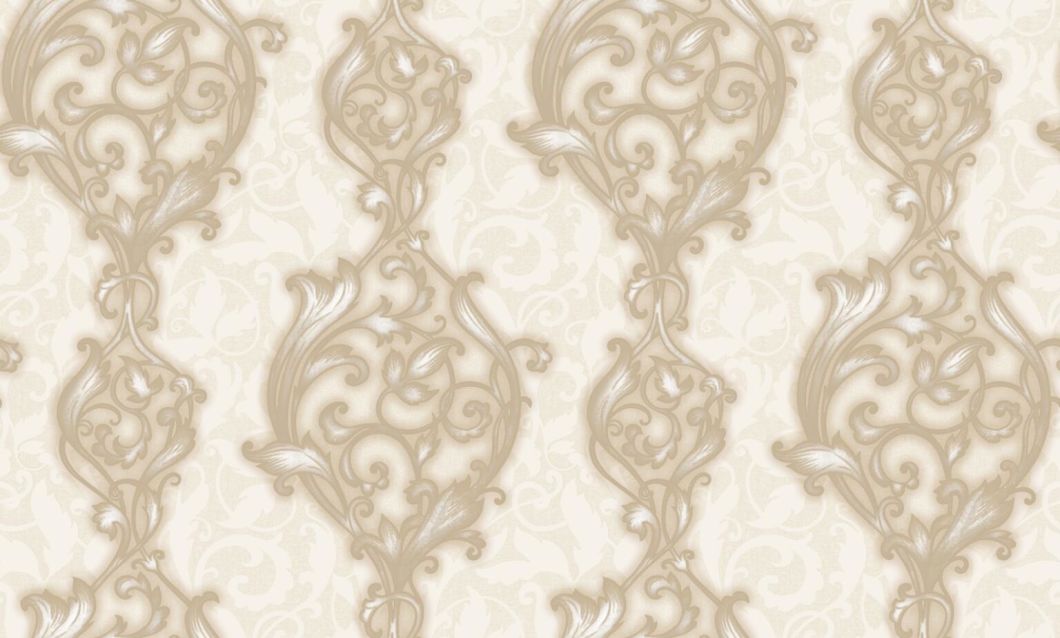 1.06 PVC Damask Design High Quality PVC Wallpaper Home Decoration Wallcovering
