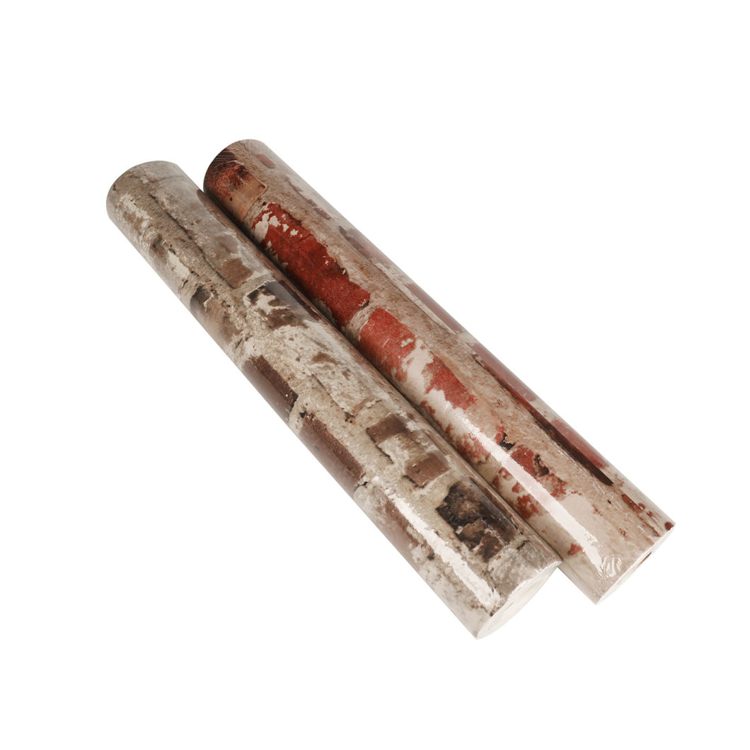 High Quality Wallpaper Hot Selling Non Woven 3D Brick Wall Paper for Home Decor