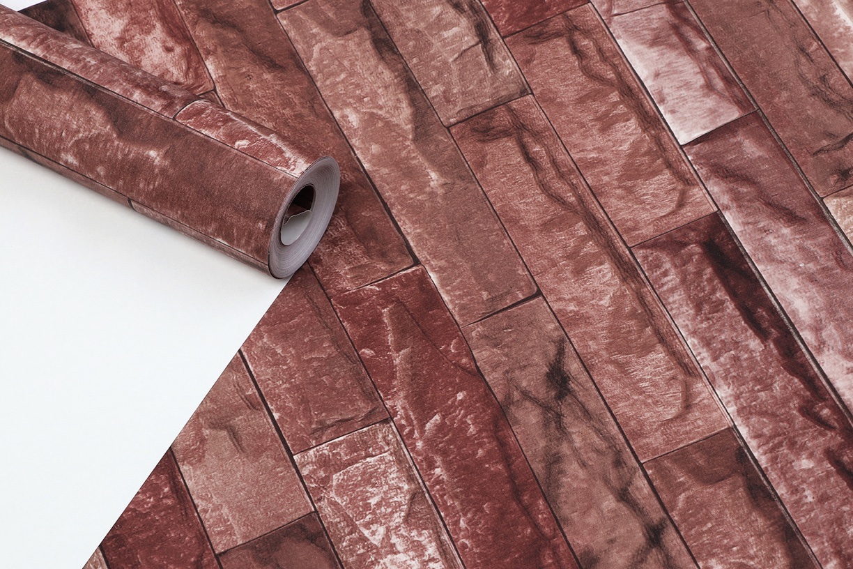 New PVC High Quality Wallpaper Modern Luxury Cultural Stone Design