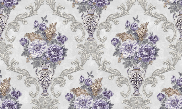 106 Luxury Wallpaper PVC Vinyl Wall Paper for Home Decoration