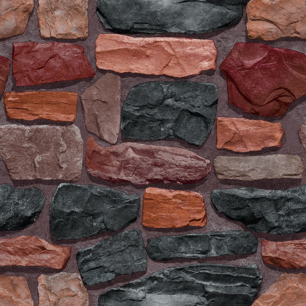 PVC High Quality Wallpaper Vinyl Stone Design Wall Paper for Home Decor