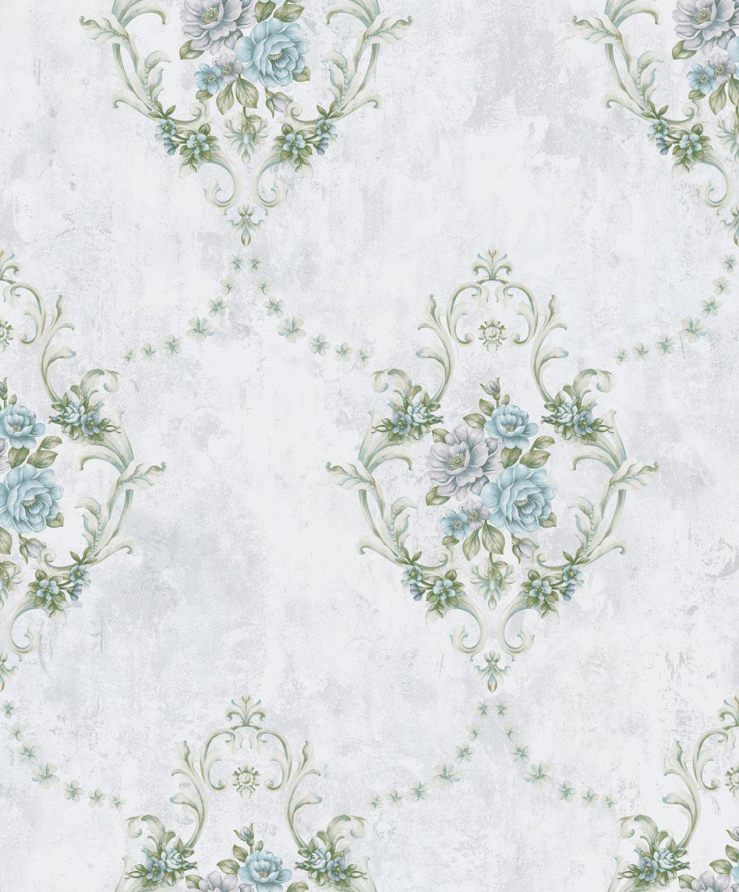 New Non Woven Embossing High Quality Wallpaper Luxury Flower Design