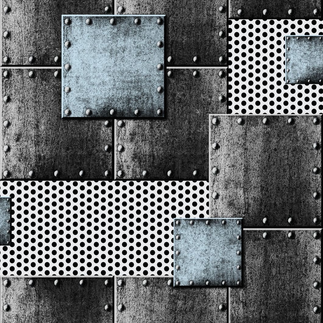 PVC Vinyl Wallpaper Modern 3D Wall Paper for Home Decor