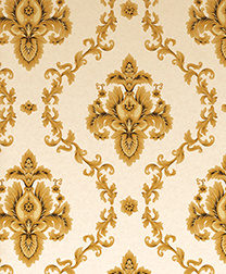 New PVC High Quality Wallpaper Luxury Damask Design