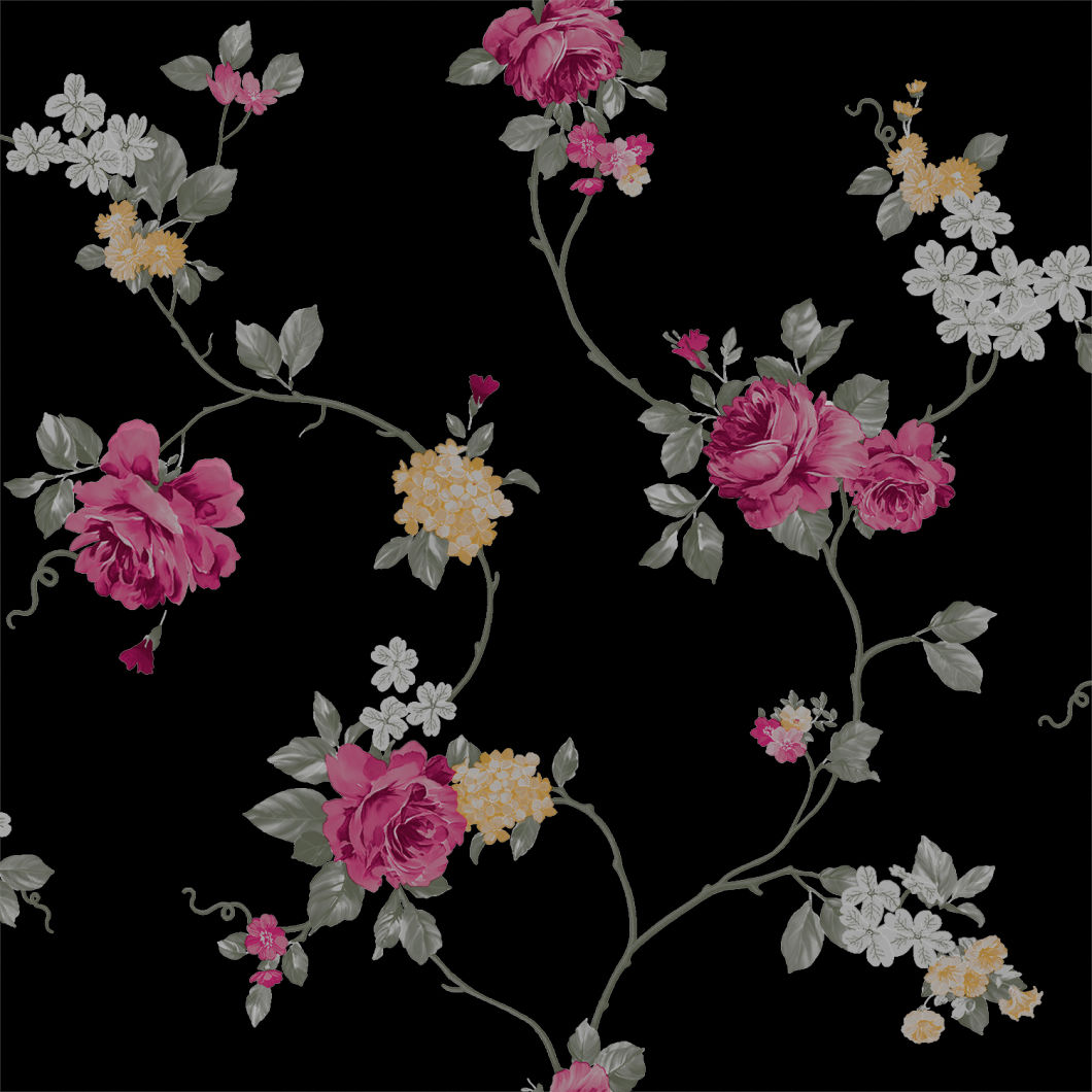 PVC Vinyl Wallpaper Modern 3D Wall Paper for Home Decor