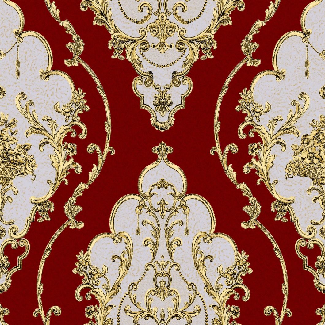 High Quality Factory Price Wallpaper PVC Vinyl Wall Paper for Home Decor