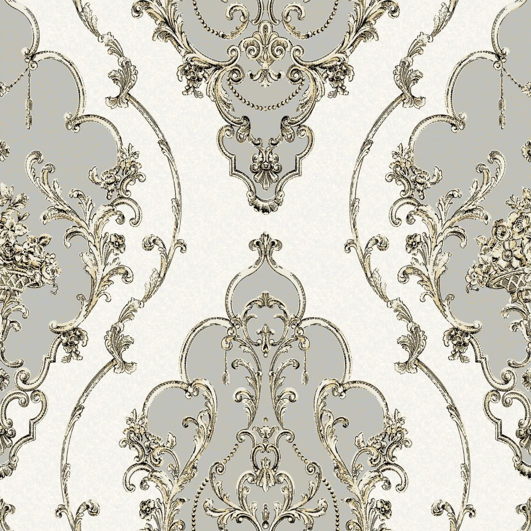 High Quality Factory Price Wallpaper PVC Vinyl Wall Paper for Home Decor