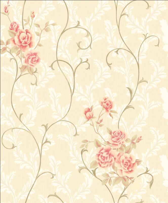PVC Vinyl Wallpaper Luxury Wall Paper for Home Decor