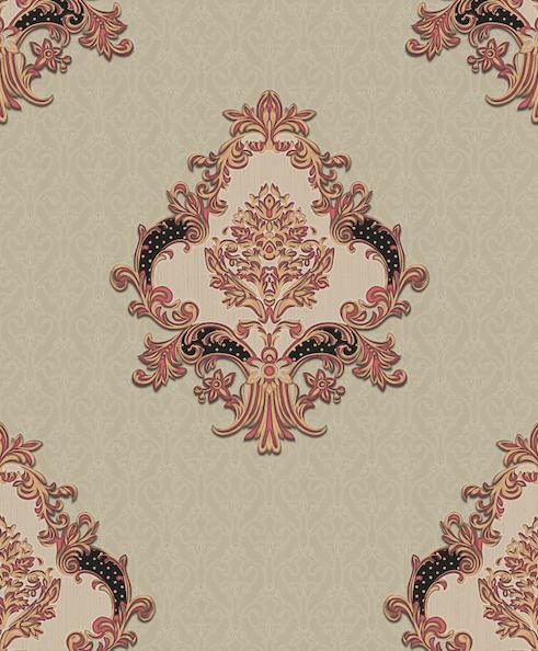 PVC Wall Paper High Quality Modern Waterproof Vinyl Luxury Wall Paper for Home Decoration
