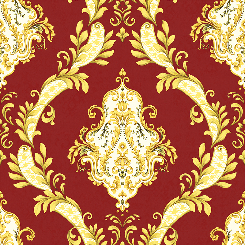 Factory Price PVC Wall Paper Waterproof Vinyl Modern Design Luxury Wallpaper for Home Decoration