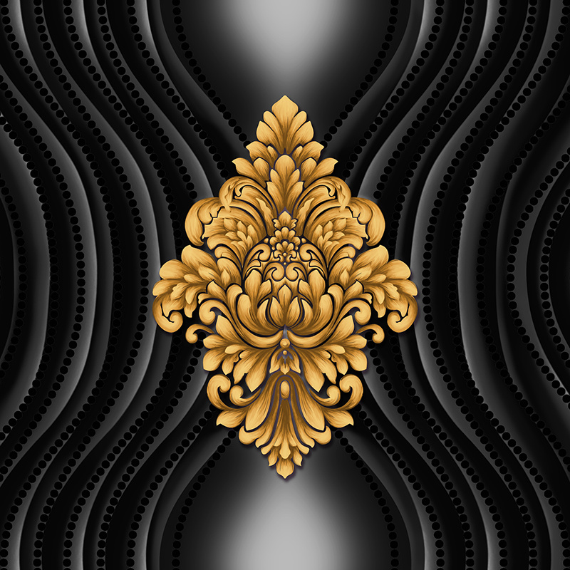 Factory Price PVC Wall Paper Vinyl Modern 3D Design Luxury Waterproof Wallpaper for Home Decor