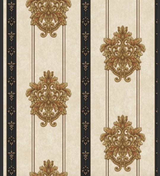 PVC Waterproof Wallpaper Factory Price Modern 3D Design Vinly Luxury Wall Paper for Home Decor