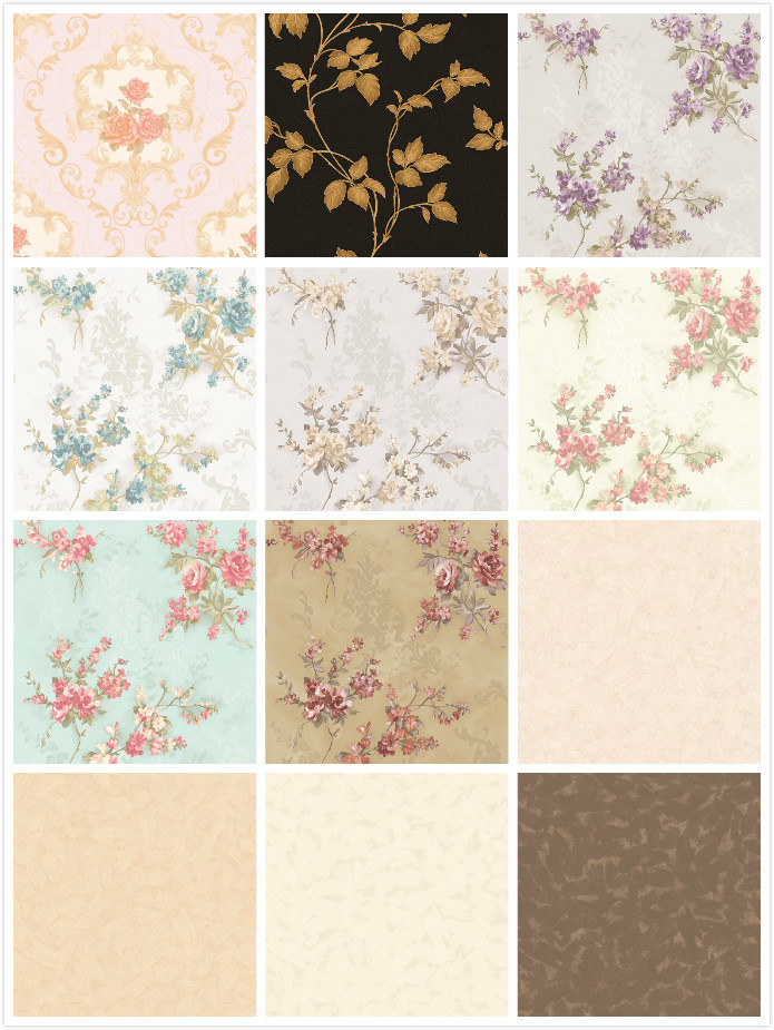PVC Wallpaper High Quality Classic Luxury Wall Paper Factory Price