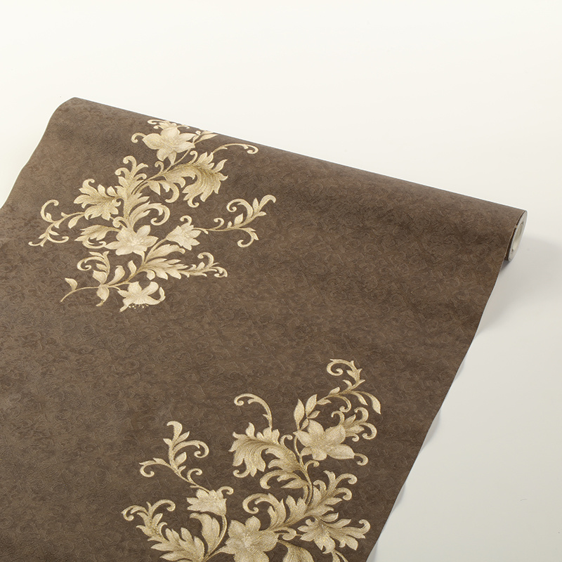 Vinyl PVC Wallpaper Classic Wall Paper Wall Covering for Home Decoration