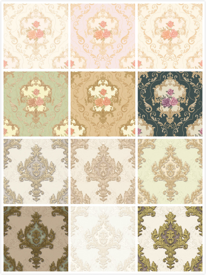 PVC Wallpaper High Quality Classic Luxury Wall Paper Factory Price