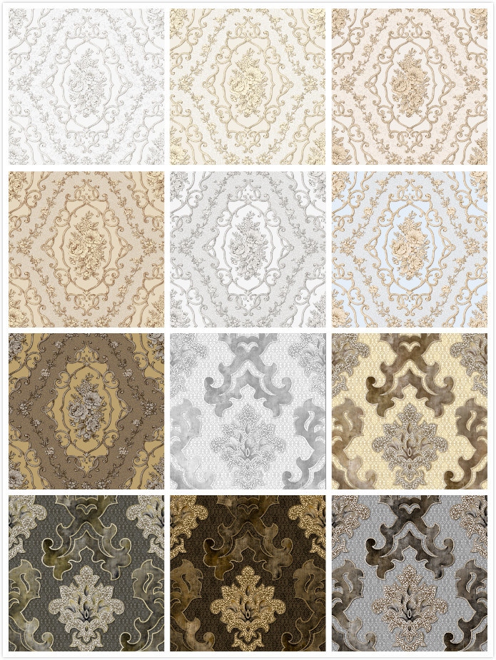 Waterproof Wallpaper PVC Wall Paper Luxury Wallpaper