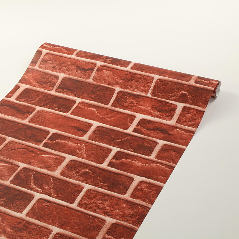 Waterproof Vinyl PVC Wallpaper 3D Modern Wall Covering for Home Decor
