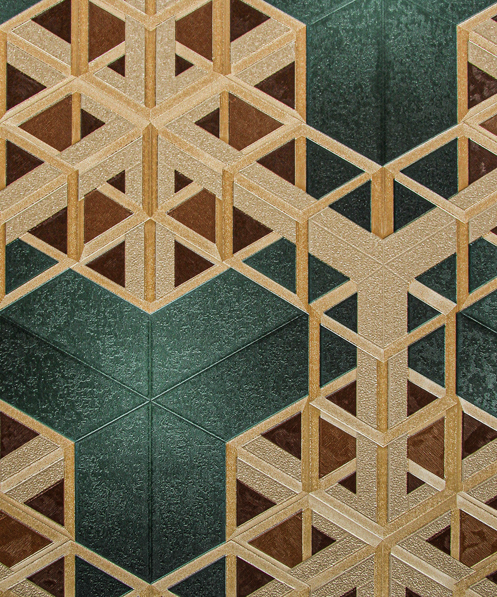 Luxury PVC Wall Paper Modern 3D Design Waterproof Wall Paper for Home Decor