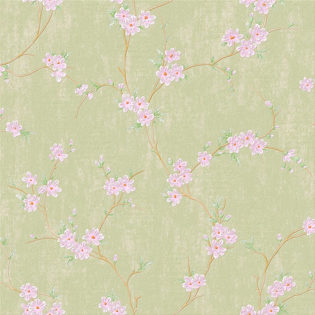 PVC Wallpaper High Quality Wall Paper for Home Decor