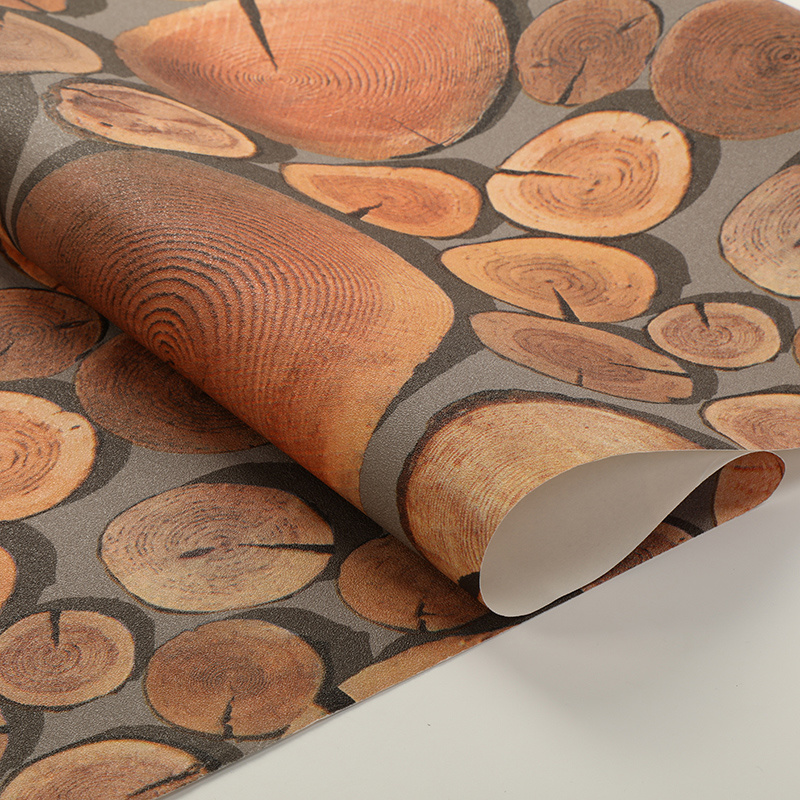 PVC Vinyl Wall Paper Waterproof Wallpaper 3D Modern Wall Covering for Home Decor