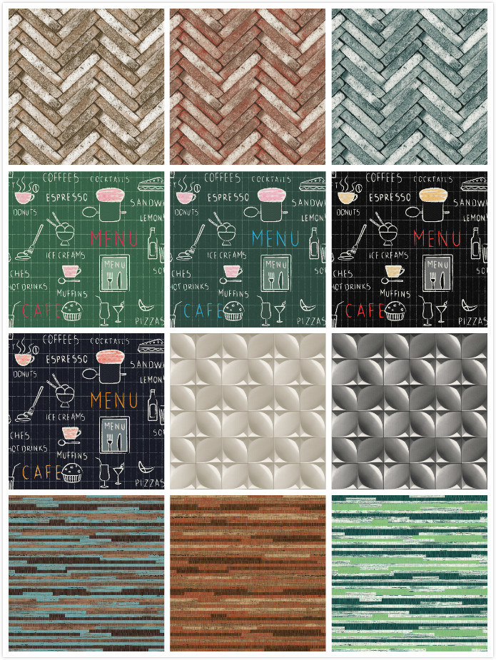 PVC 3D Wall Paper Vinyl Wallpaper for Home Decoration