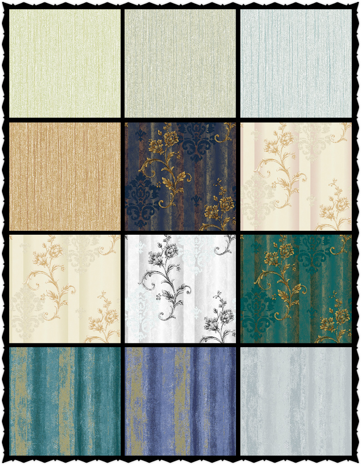 Hot Selling Wallpaper PVC Vinyl Wall Paper for Home Decoration