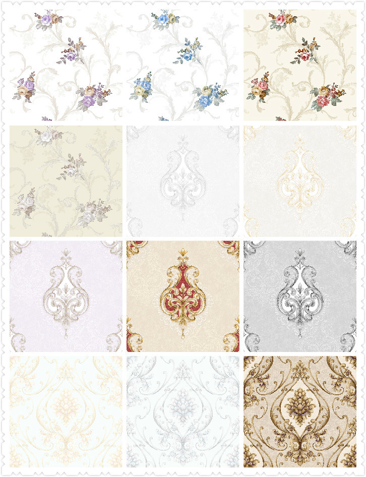 PVC Wallpaper Vinyl High Quality Wall Paper for Home Decoration