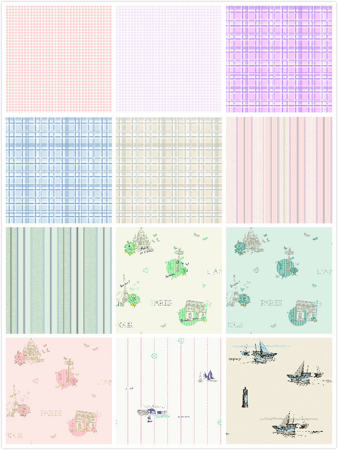 PVC Wallpaper Vinyl Wall Paper for Children Room