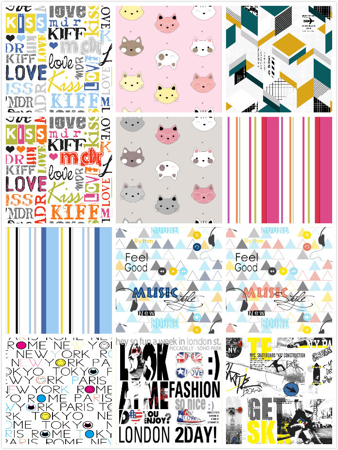 PVC Wallpaper Child Wallpaper Vinyl Wall Paper for Children