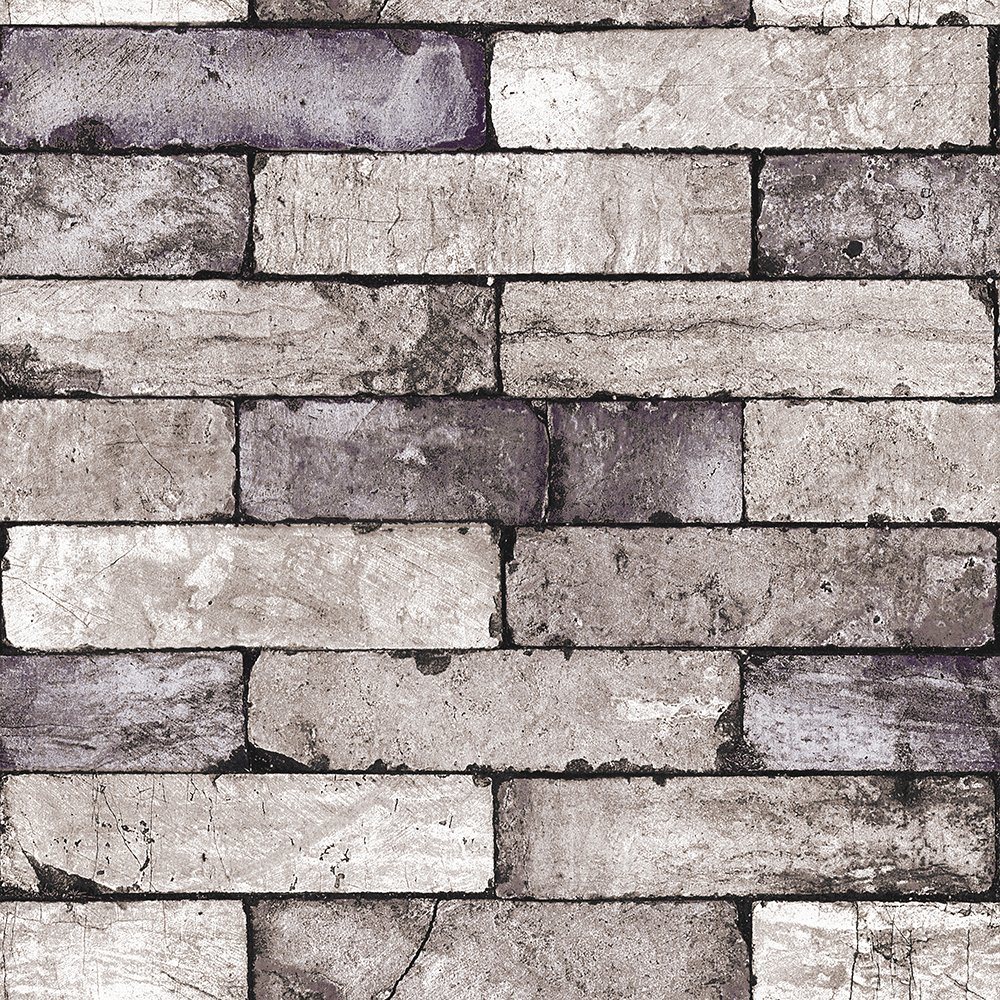 PVC Vinyl Wallpaper Modern Stone 3D Wall Paper