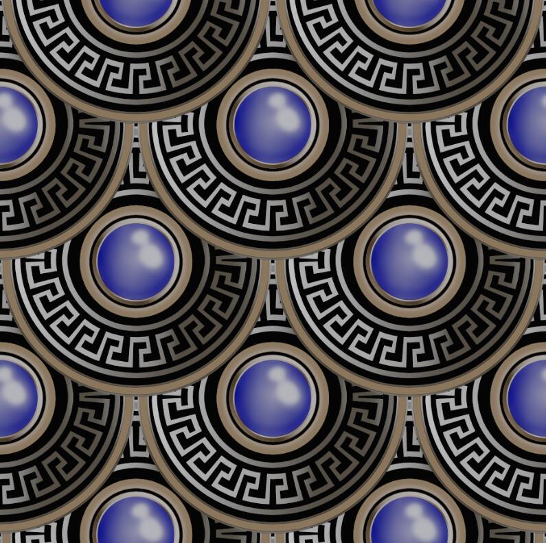 PVC Wallpaper Modern Vinyl Wall Paper for Home Decor