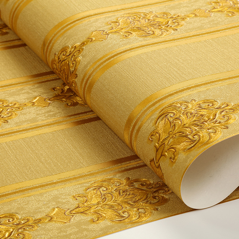 PVC Vinyl Wallpaper Waterproof Wall Paper Wall Covering for Home Decor