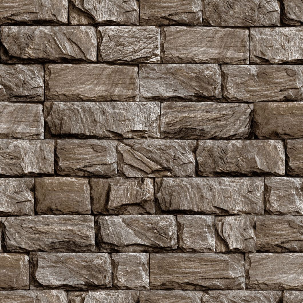 PVC Wallpaper High Quality Luxury Wall Paper 3D Stone Wallpaper