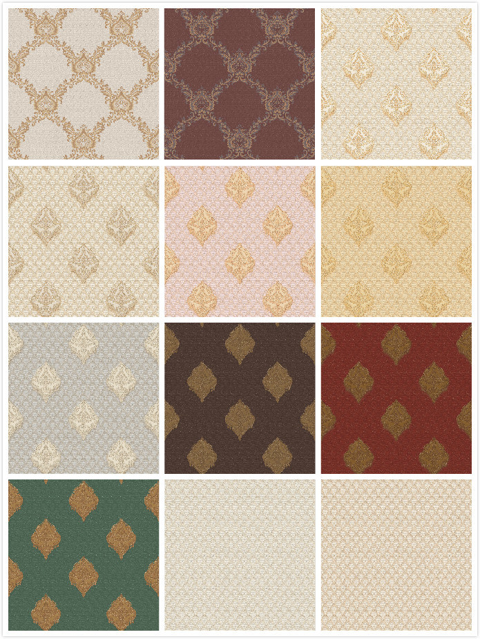 Vinyl Wallpaper Luxury Wall Paper for Home Decoration