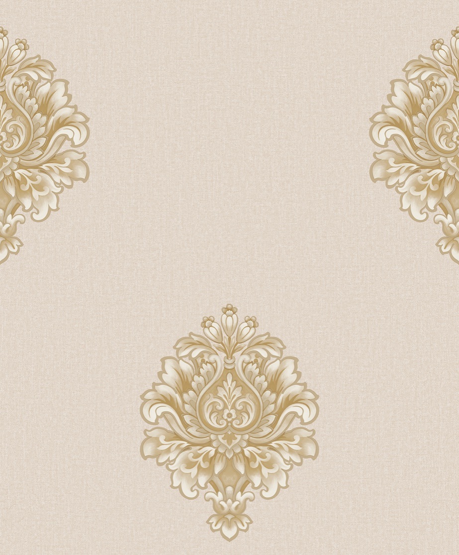 1.06 PVC Big Size Damask Design High Quality Wallpaper Home Decoration