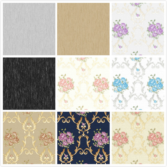 Luxury Wallpaper PVC Classic Wallpaper for Living Room