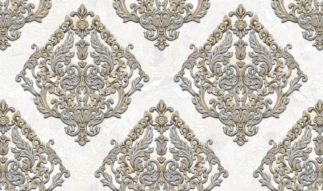 106 PVC Wallpaper Vinyl Wall Paper for Home Decoration