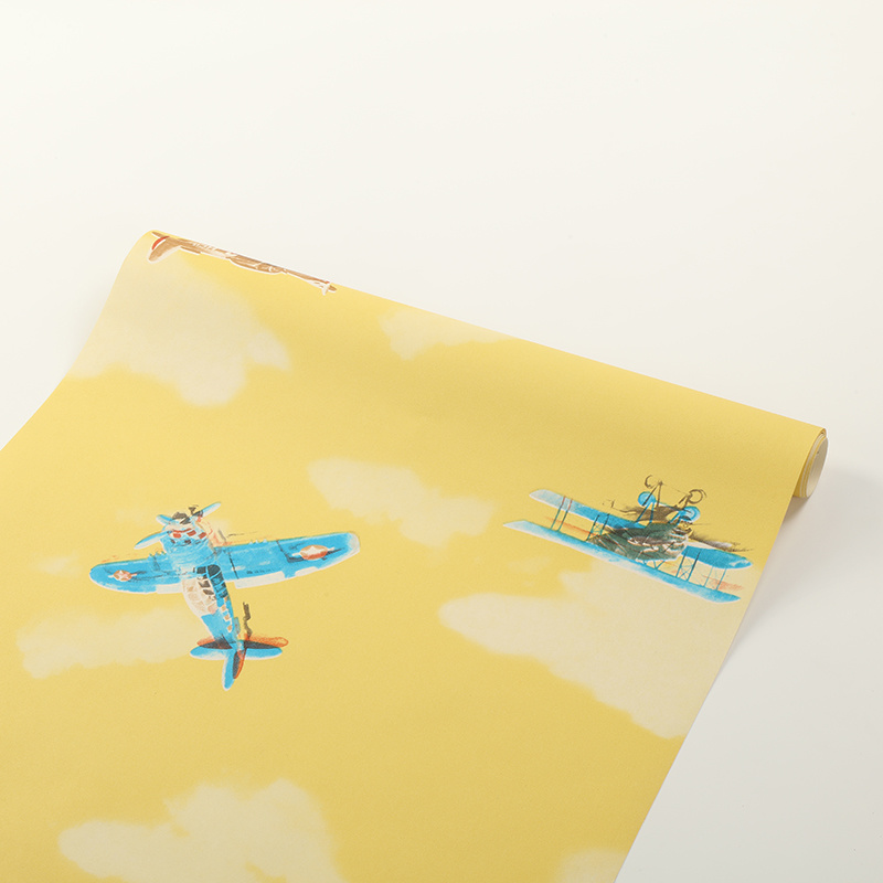 Vinyl PVC Waterproof Wallpaper Wall Covering for Children Room