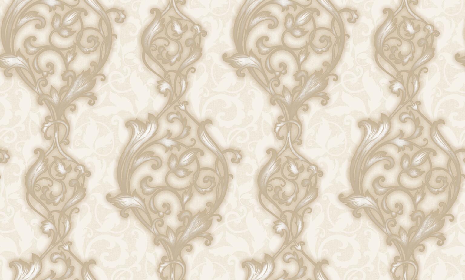 1.06 PVC Damask Design High Quality PVC Wallpaper Home Decoration Wallcovering
