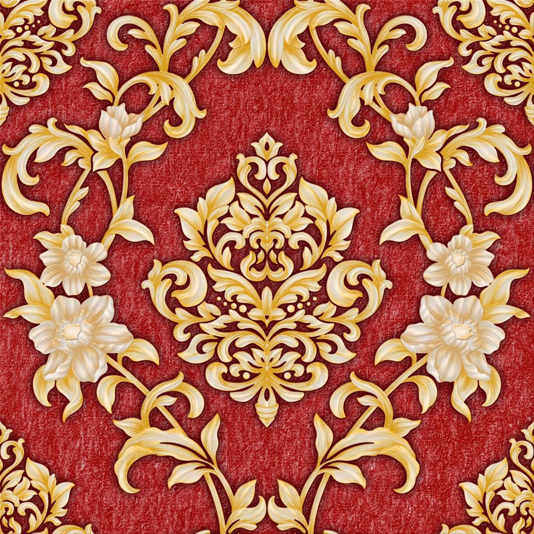 High Quality PVC Vinyl Wallpaper Factory Price Wall Paper