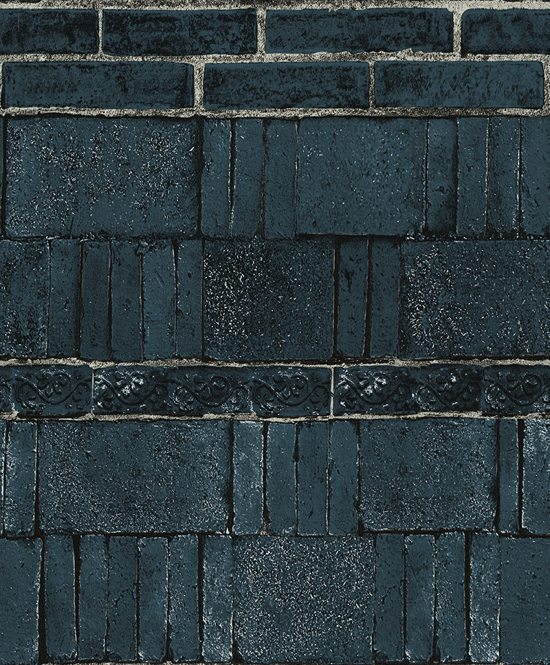 New PVC High Quality Wallpaper Modern Bricks Design